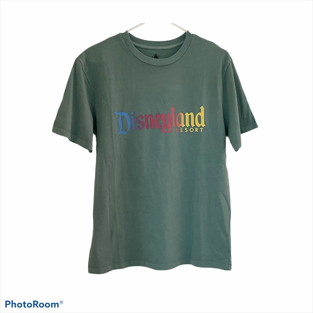 Disney Parks Disneyland muted pastels tee sz Sm